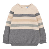 Aspen Maglia Girocollo Bicolore Beige per Neonato 2342 BEIGE ASPEN 