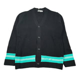 Aspen Polo Club Cardigan tinta unita con Logo Nero per Bambino 1031W0835 NERO ASPEN POLO CLUB 