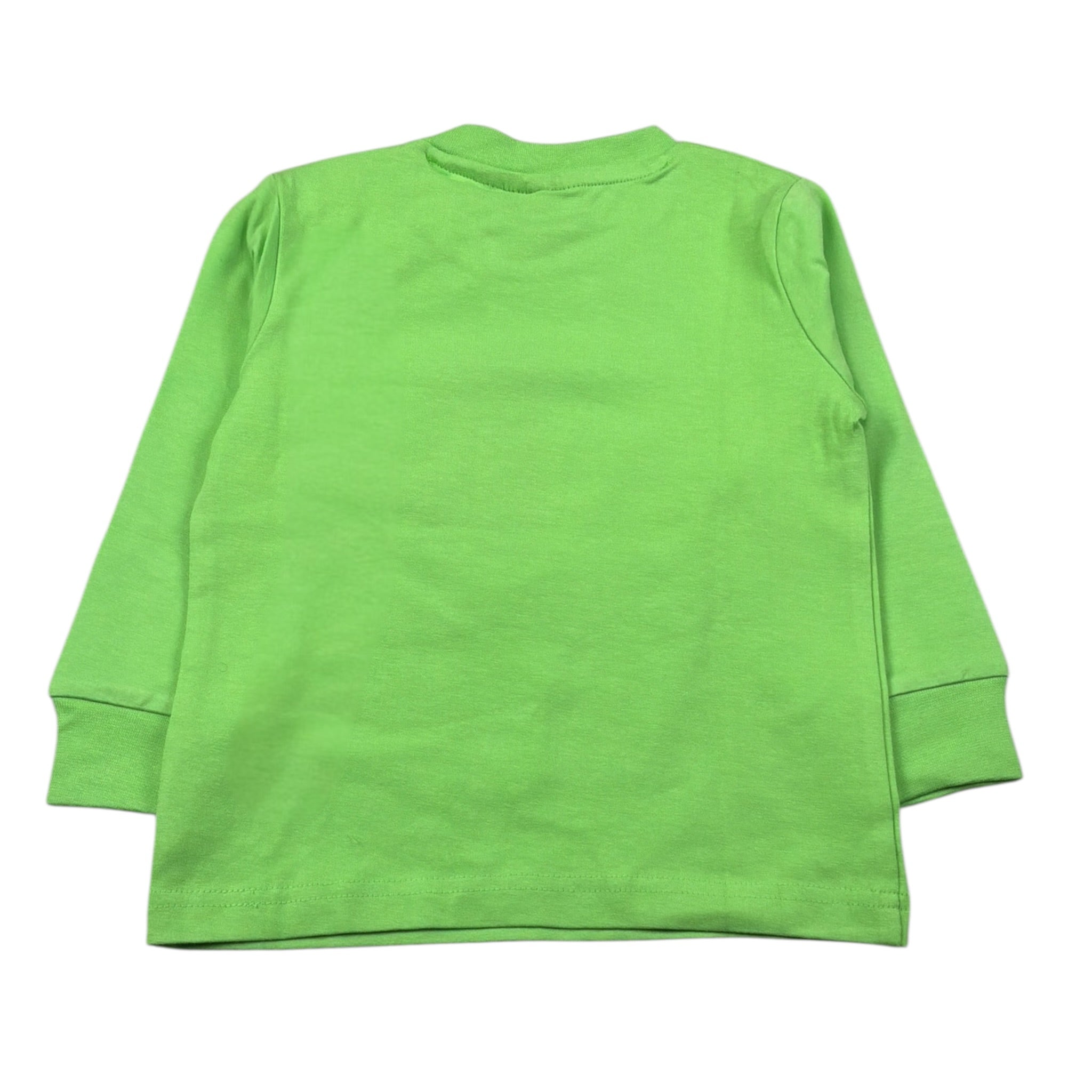 Aspen Polo Club Shirt Girocollo tinta unita con Logo Verde per Neonato 1051M00020 VERDE ASPEN POLO CLUB 