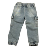 Aspen Polo Club Jeans tinta unita con Elastico In Vita Azzurro per Neonato 1051PD00037 AZZURRO ASPEN POLO CLUB 