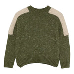 Aspesi Maglia Girocollo Bicolore Verde per Bambino A25AM0005EM444 VERDE ASPESI 