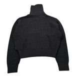 Aspesi Maglia Collo Alto tinta unita Nero per Bambina A25AM0013EM110 NERO ASPESI 