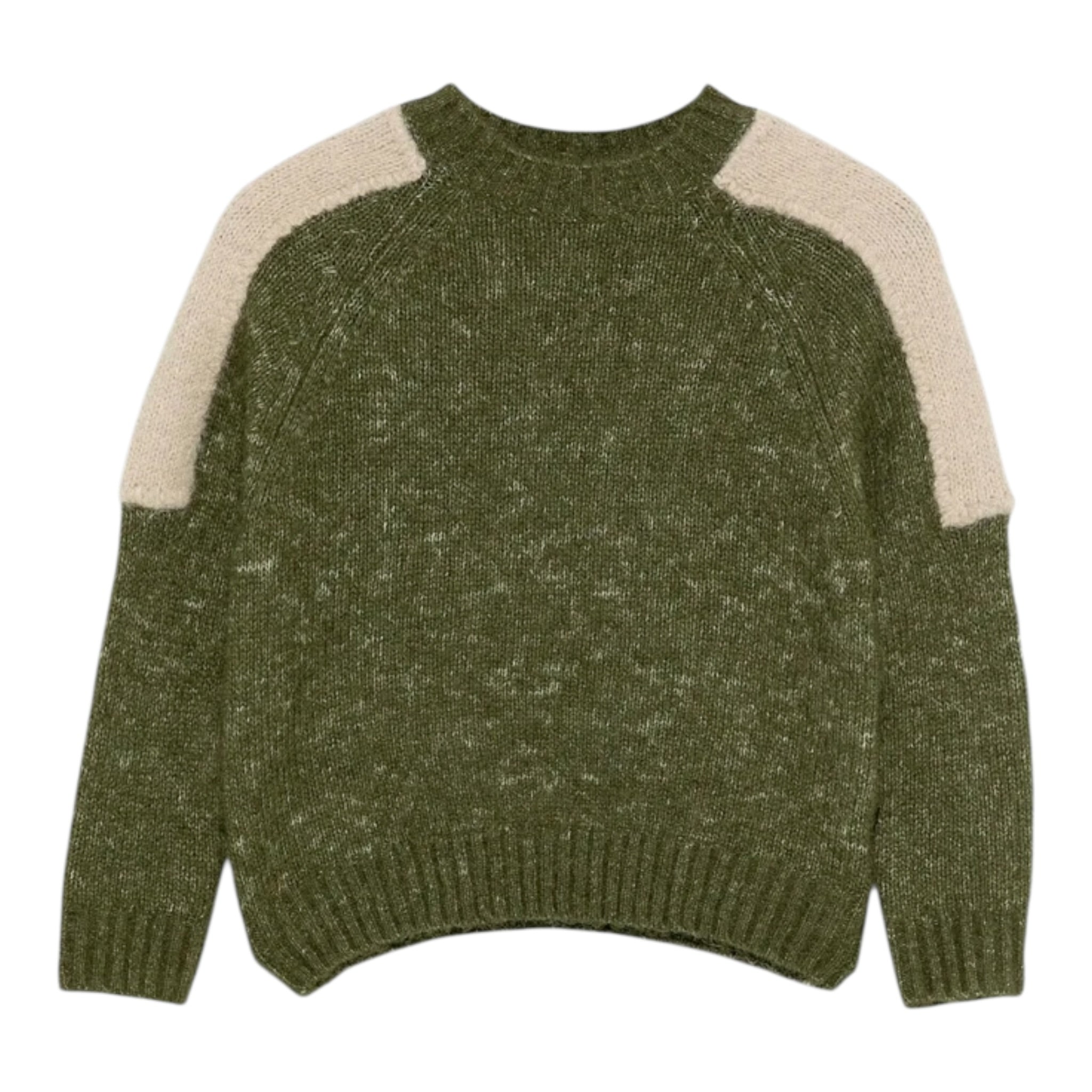 Aspesi Maglia tinta unita Mezzo Collo Verde per Bambino A25AMA0005EM444 VERDE ASPESI 