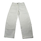 Aspesi Jeans tinta unita con Girovita Regolabile Bianco per Bambino A25APL0002C6051 BIANCO ASPESI 