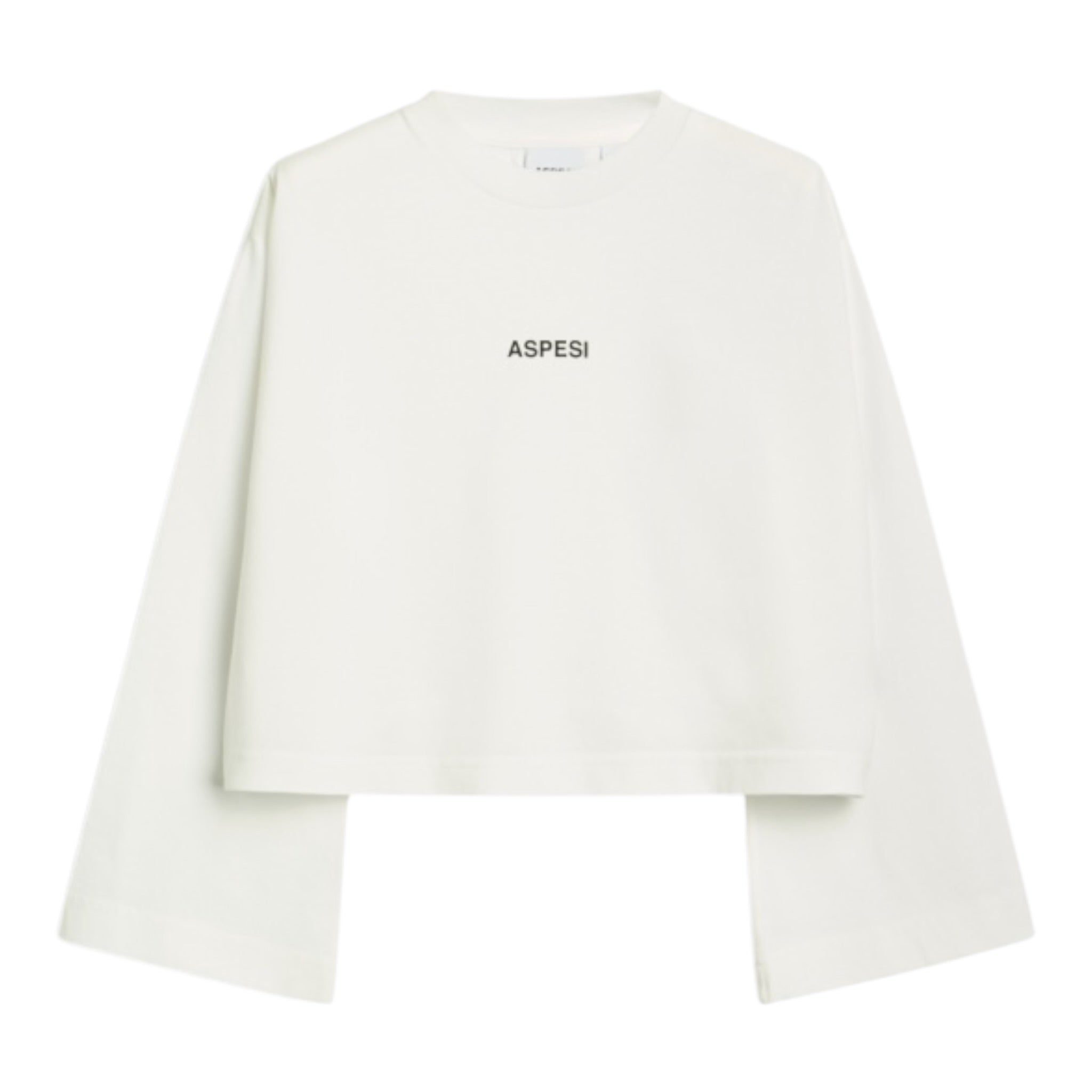 Aspesi Shirt tinta unita con Logo Bianco per Bambino A25ATA0003M7038 BIANCO ASPESI 