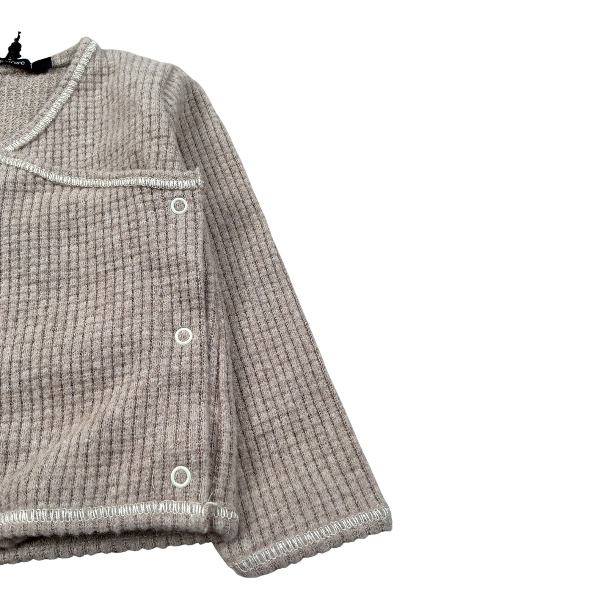 Aventiquattrore Maglia tinta unita con Bottoni Rosa per Neonata A2401656 ROSA AVENTIQUATTRORE 