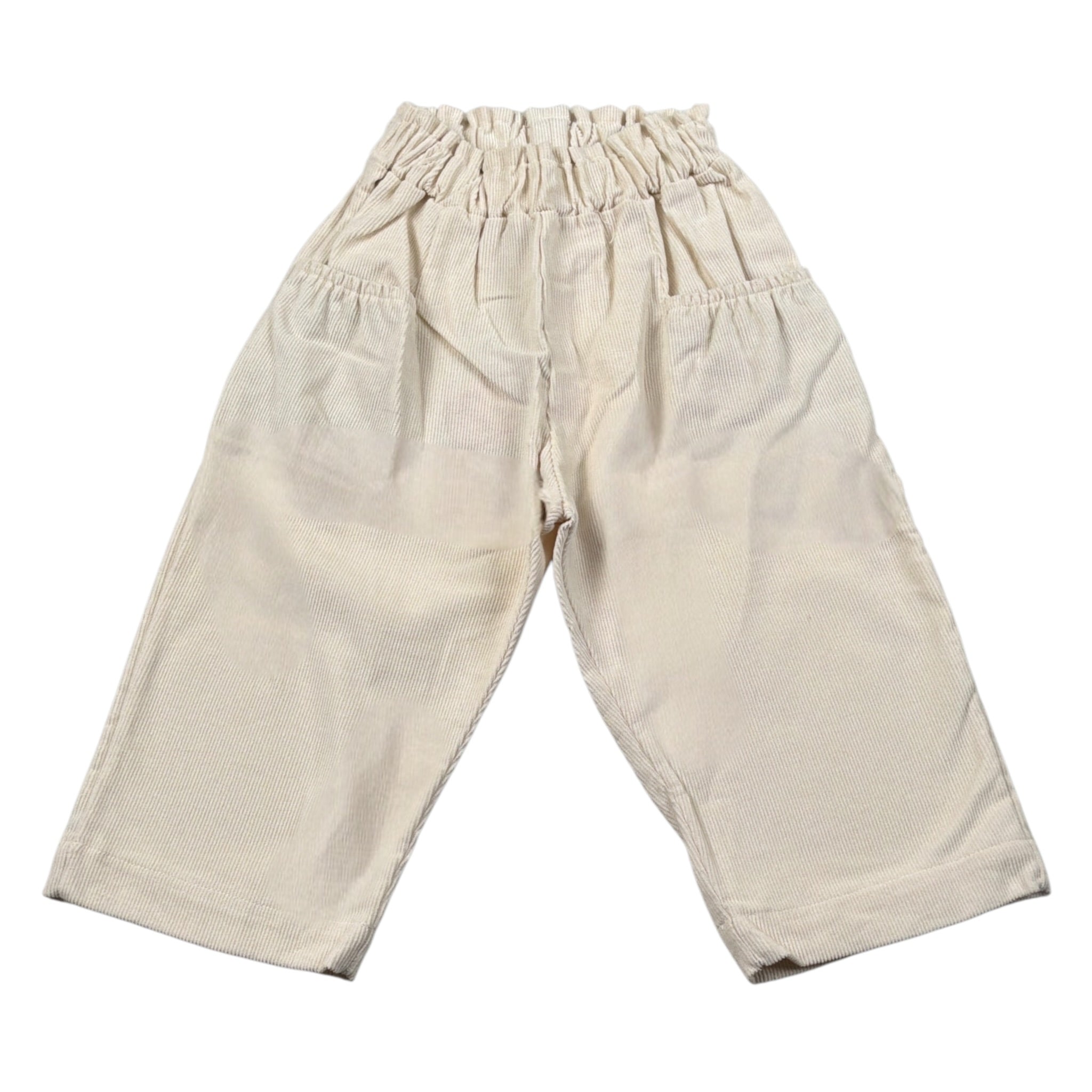 Aventiquattrore Pantalone tinta unita con Elastico In Vita Crema per Neonata A2401725 CREMA AVENTIQUATTRORE 