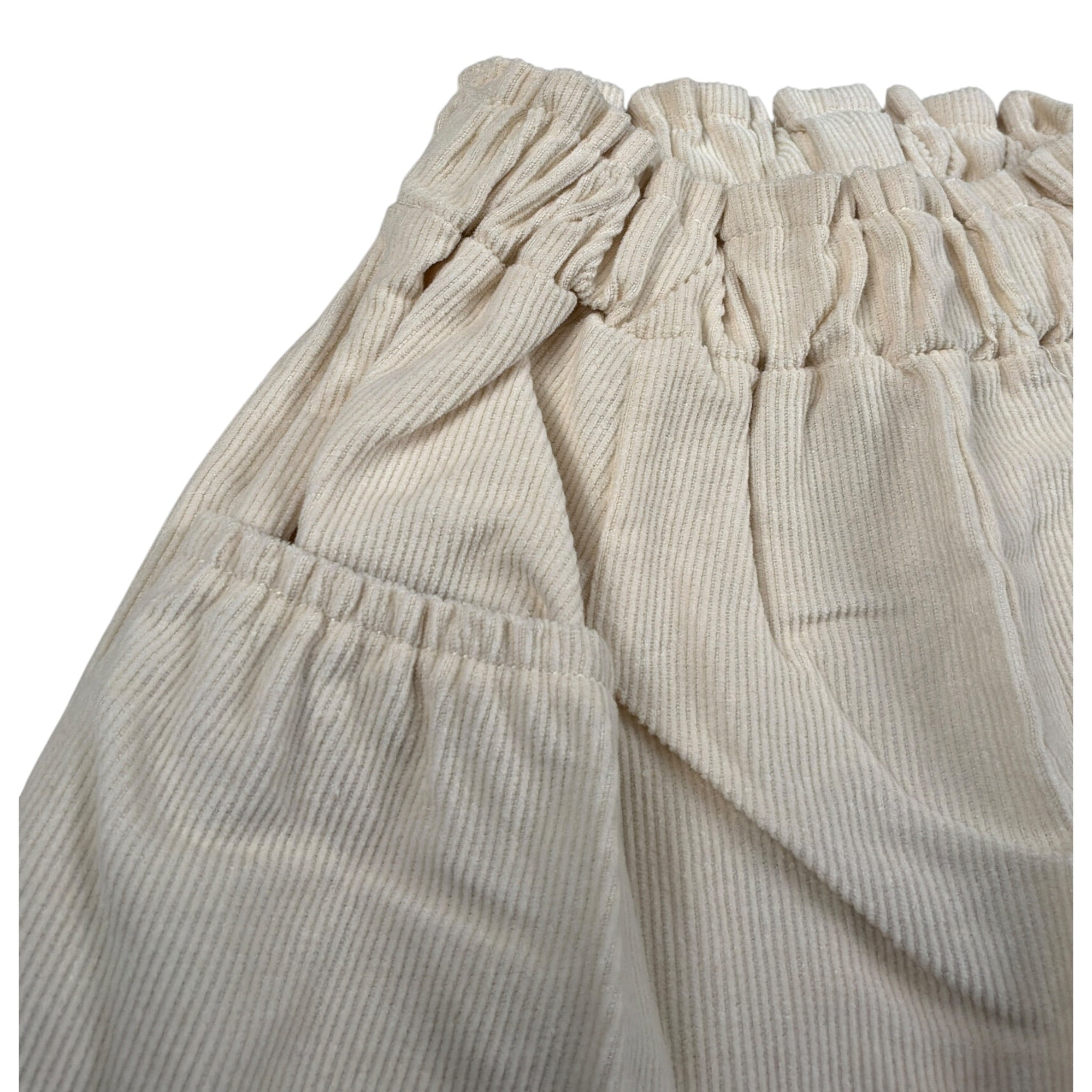 Aventiquattrore Pantalone tinta unita con Elastico In Vita Crema per Bambina A2401725J CREMA AVENTIQUATTRORE 