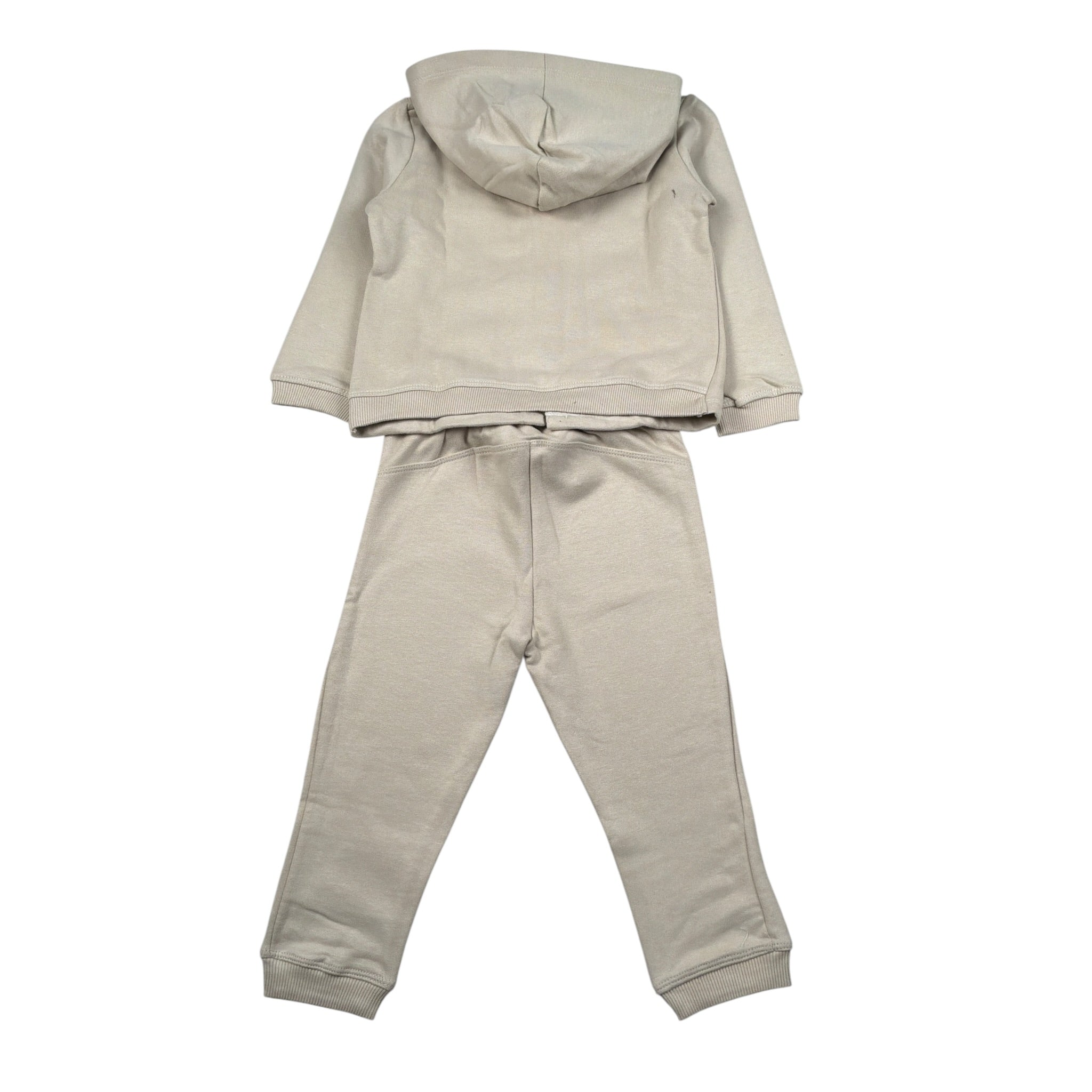 Aventiquattrore Completo 3 Pezzi Felpa-Pantalone tinta unita-Shirt Beige per Neonato A2401756N BEIGE AVENTIQUATTRORE 
