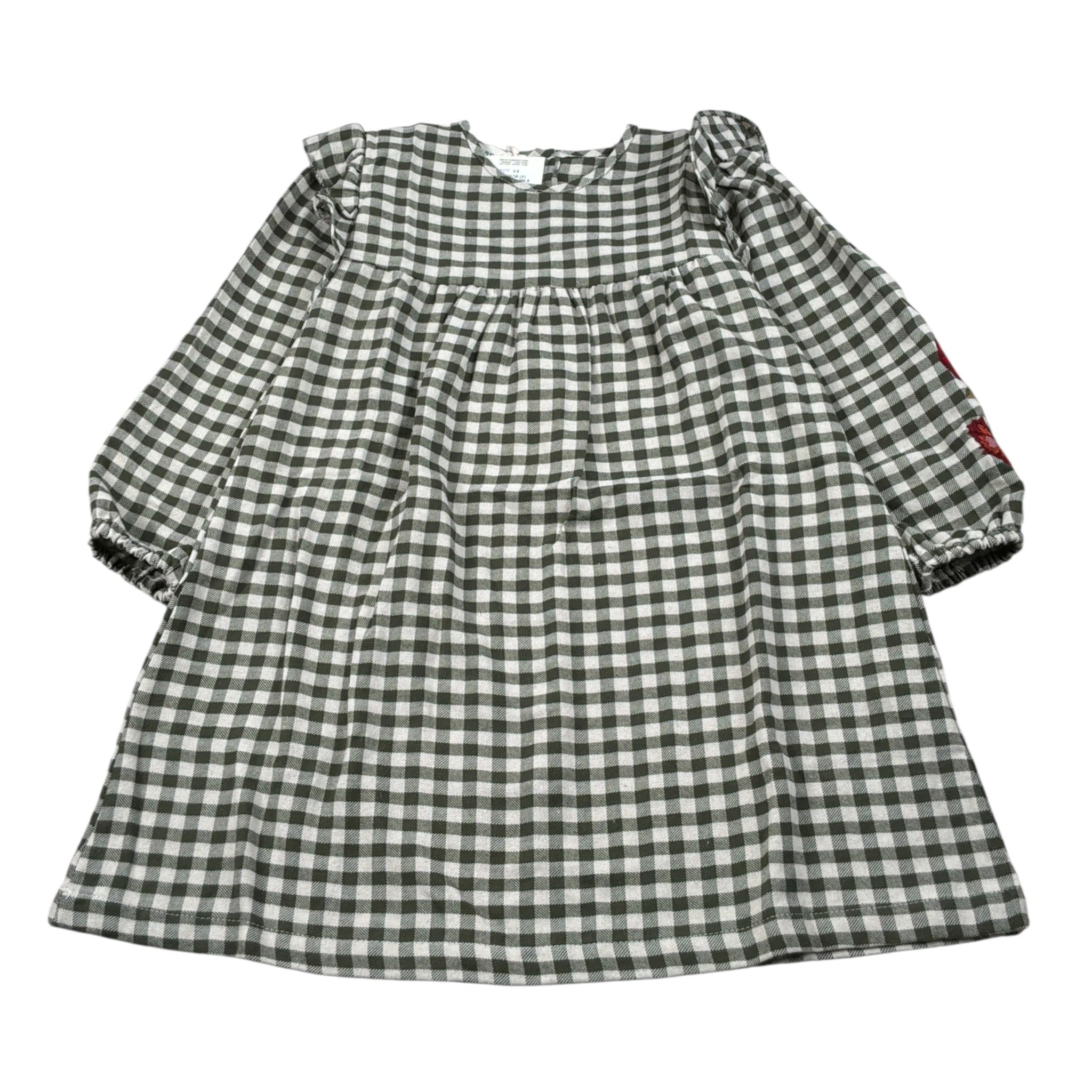 Babe & Tess Abiti Manica Lunga Fantasia A Quadri Verde per Bambina 01/548087 VERDE BABE & TESS 