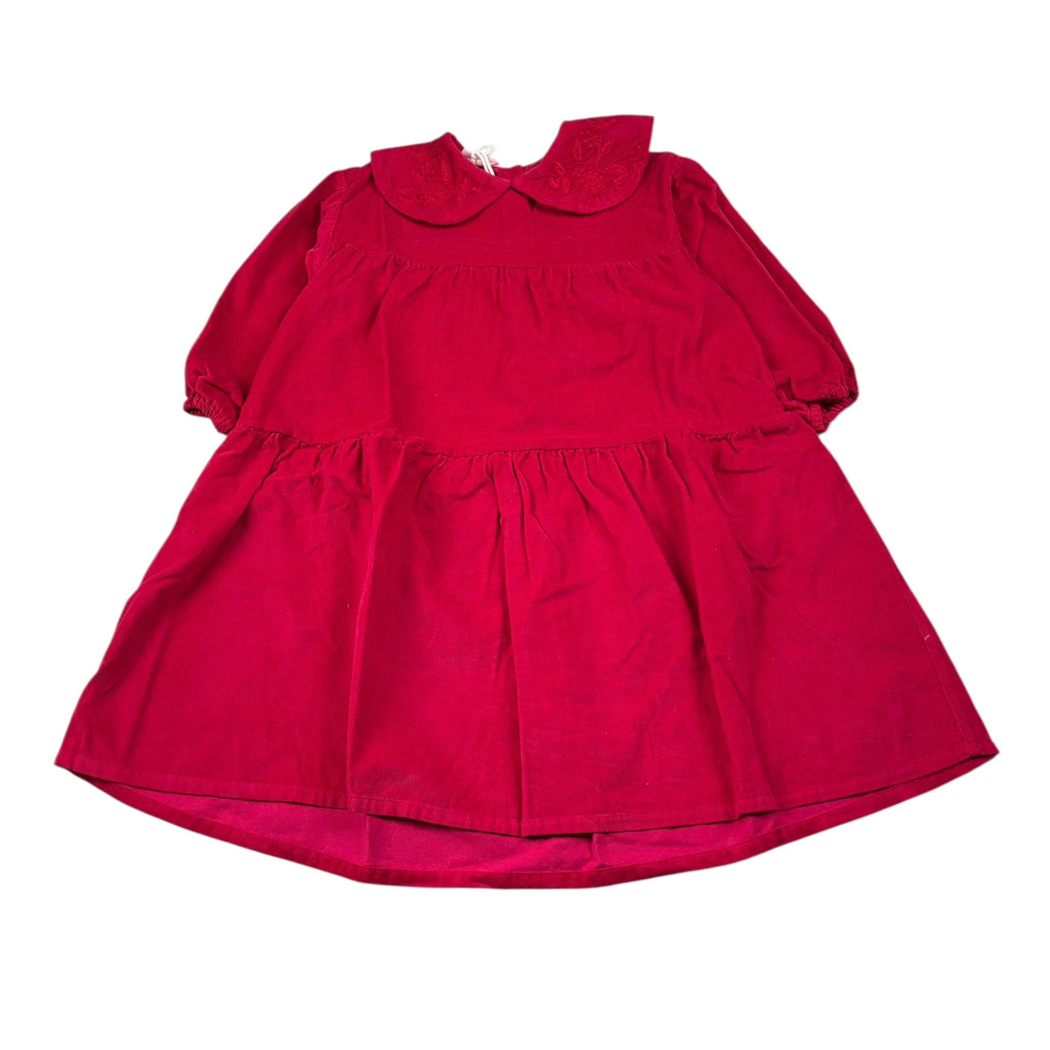 Babe & Tess Abito Manica Lunga tinta unita Fuxia per Bambina 01/548119 FUXIA BABE & TESS 