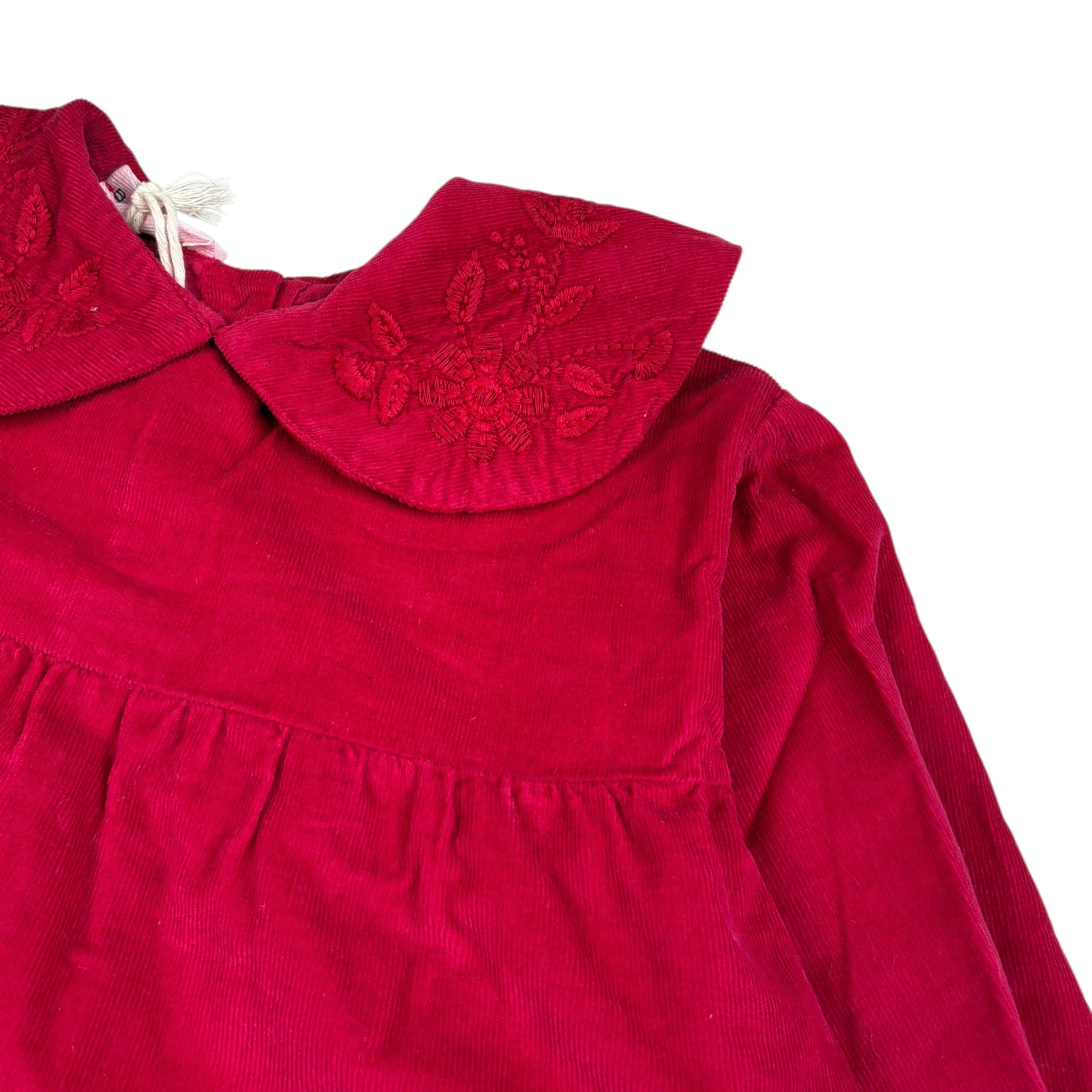 Babe & Tess Abito Manica Lunga tinta unita Fuxia per Bambina 01/548119 FUXIA BABE & TESS 