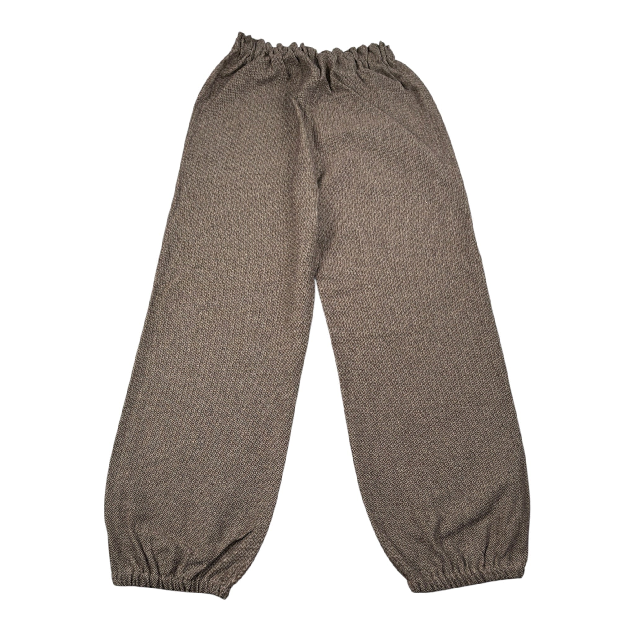 Babe & Tess Pantalone tinta unita con Elastico In Vita Marrone per Neonata 04/548040N MARRONE BABE & TESS 