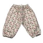 Babe & Tess Pantalone Fantasia Florealecon Elastico In Vita Panna per Neonata 04/548100 PANNA BABE & TESS 