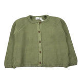Babe & Tess Cardigan tinta unita Verde per Neonato 59/548083N VERDE BABE & TESS 