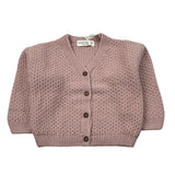 Babe & Tess Cardigan tinta unita Rosa per Neonata 59/548084 ROSA BABE & TESS 