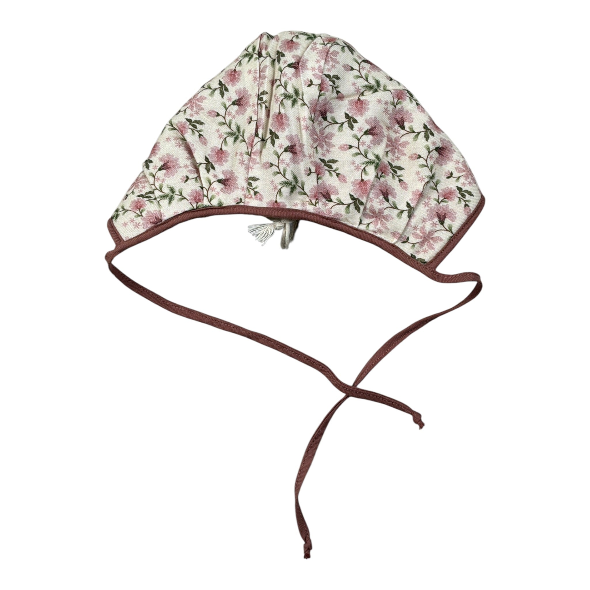 Babe & Tess Cappello Tinta Uita con Stampa Panna per Neonata 99548120 PANNA BABE & TESS 