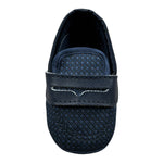 Baby A. Scarpine tinta unita con Lacci Blu per Neonato A2123 BLU BABY A. 