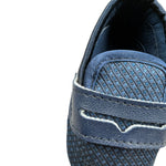 Baby A. Scarpine tinta unita con Lacci Blu per Neonato A2123 BLU BABY A. 