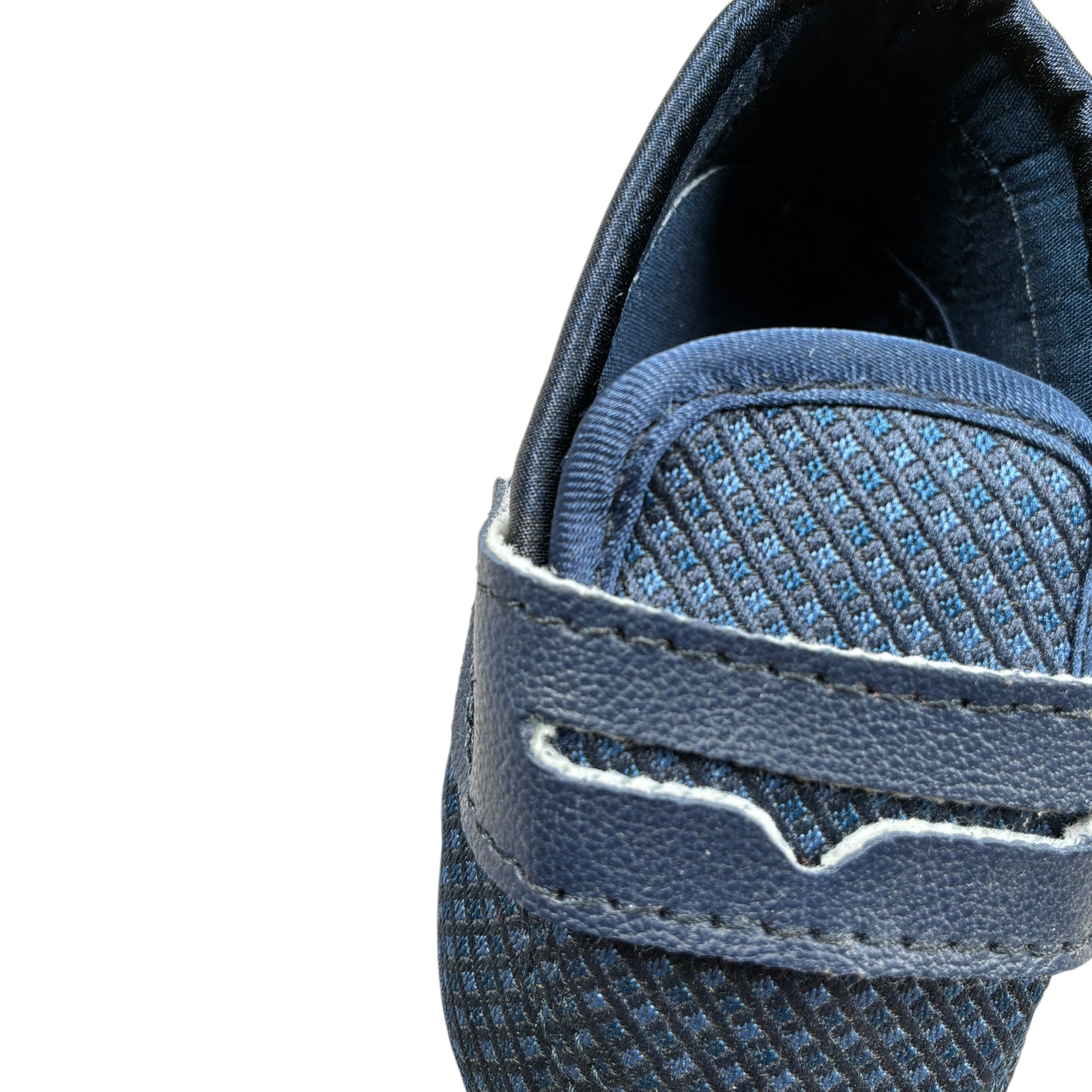 Baby A. Scarpine tinta unita con Lacci Blu per Neonato A2123 BLU BABY A. 