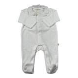 Baby Gi Tutina Manica Lunga tinta unita Bianco per Neonata AG530G BIANCO BABY GI 