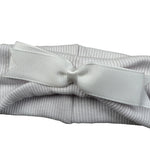 Baby Vip Fascia Tint Unita con Fiocco Bianco per Neonata J001308 BIANCO BABY VIP 
