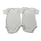 Baby Vip Set Body 2 Pezzi Bianco per Neonato J1402 BIANCO BABY VIP 