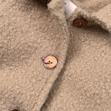 Baby Vip Giubbino tinta unita Modello Teddy Beige per Neonato T1129 BEIGE BABY VIP 