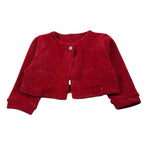 Baby Vip Giacca tinta unita In Velluto Rosso per Neonato T178707 ROSSO BABY VIP 
