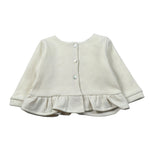 Baby Vip Cardigan tinta unita Panna per Neonata T4018I PANNA BABY VIP 
