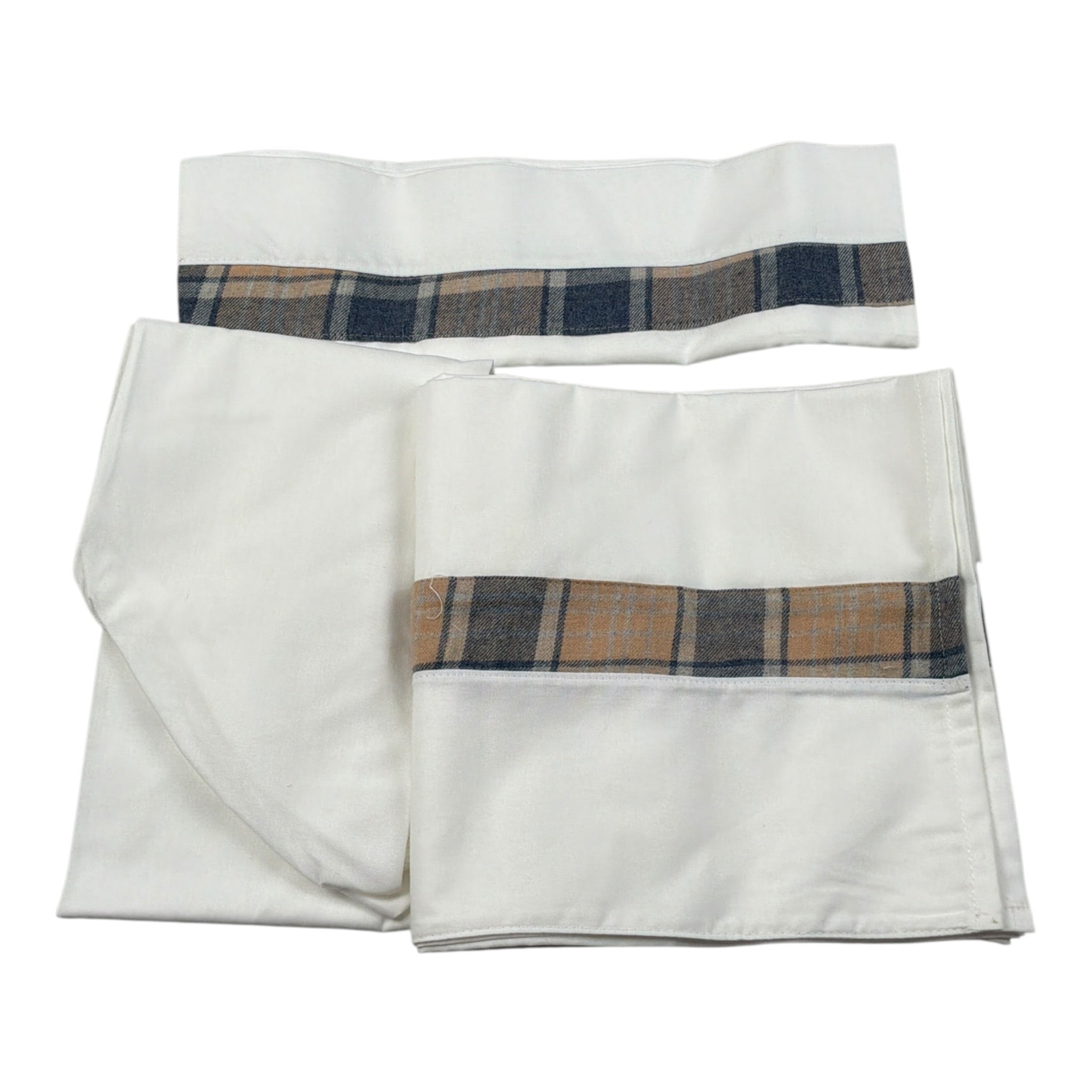 Baby Vip Set 3 Pezzi Lenzuola tinta unita Bianco per Neonato T4027 BIANCO BABY VIP 