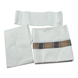 Baby Vip Set 3 Pezzi Lenzuola tinta unita Bianco per Neonato T4027 BIANCO BABY VIP 