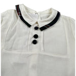 Baby Vip Camicia Body Manica Lunga tinta unita Panna per Neonato T403902 PANNA BABY VIP 