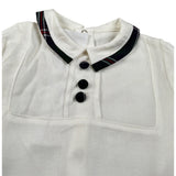 Baby Vip Camicia Body Manica Lunga tinta unita Panna per Neonato T403902 PANNA BABY VIP 