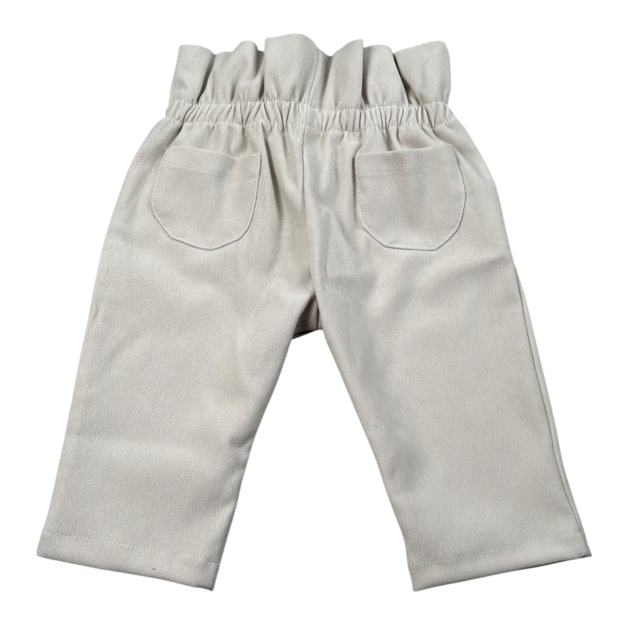 Baby Vip Pantalone tinta unita Beige per Neonata T4054 BEIGE BABY VIP 