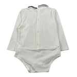 Baby Vip Body Manica Lunga Tinta Unta Panna per Neonato T411402 PANNA BABY VIP 