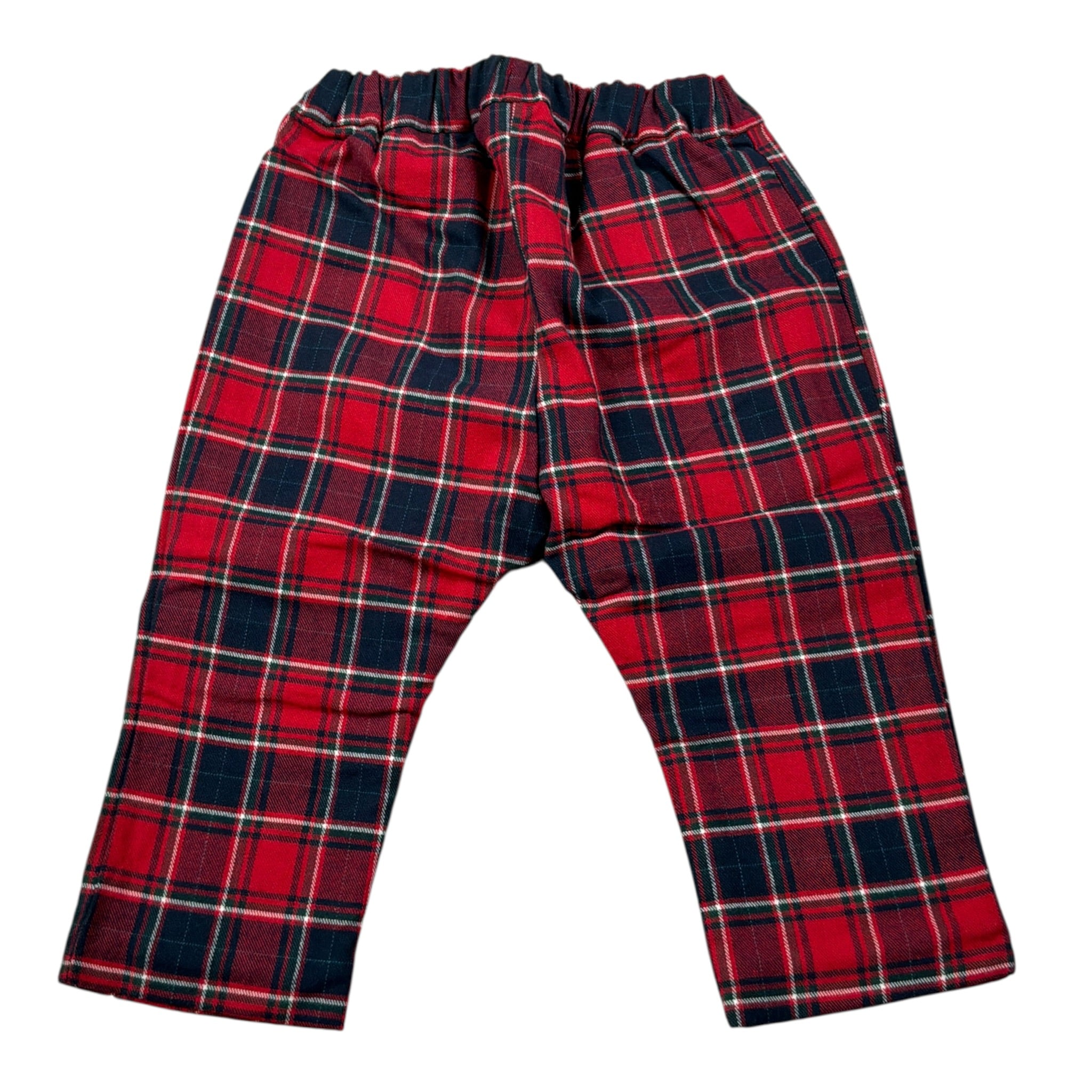 Baby Vip Pantalone Stampa Fantasia Bicolore Rosso/Blu per Neonato T412607N ROSSO/BLU BABY VIP 