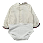 Baby Vip Body Manica Lunga tinta unita Panna per Neonata T413702 PANNA BABY VIP 