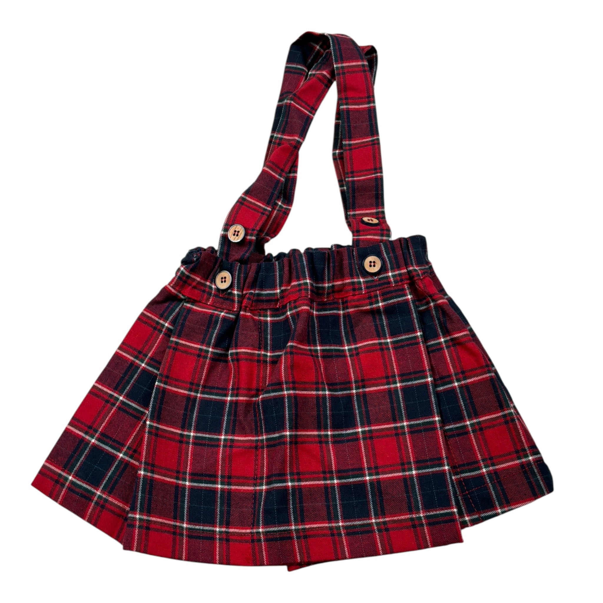 Baby Vip Gonna Fantasia Scozzese Rosso per Neonata T413907 ROSSO BABY VIP 