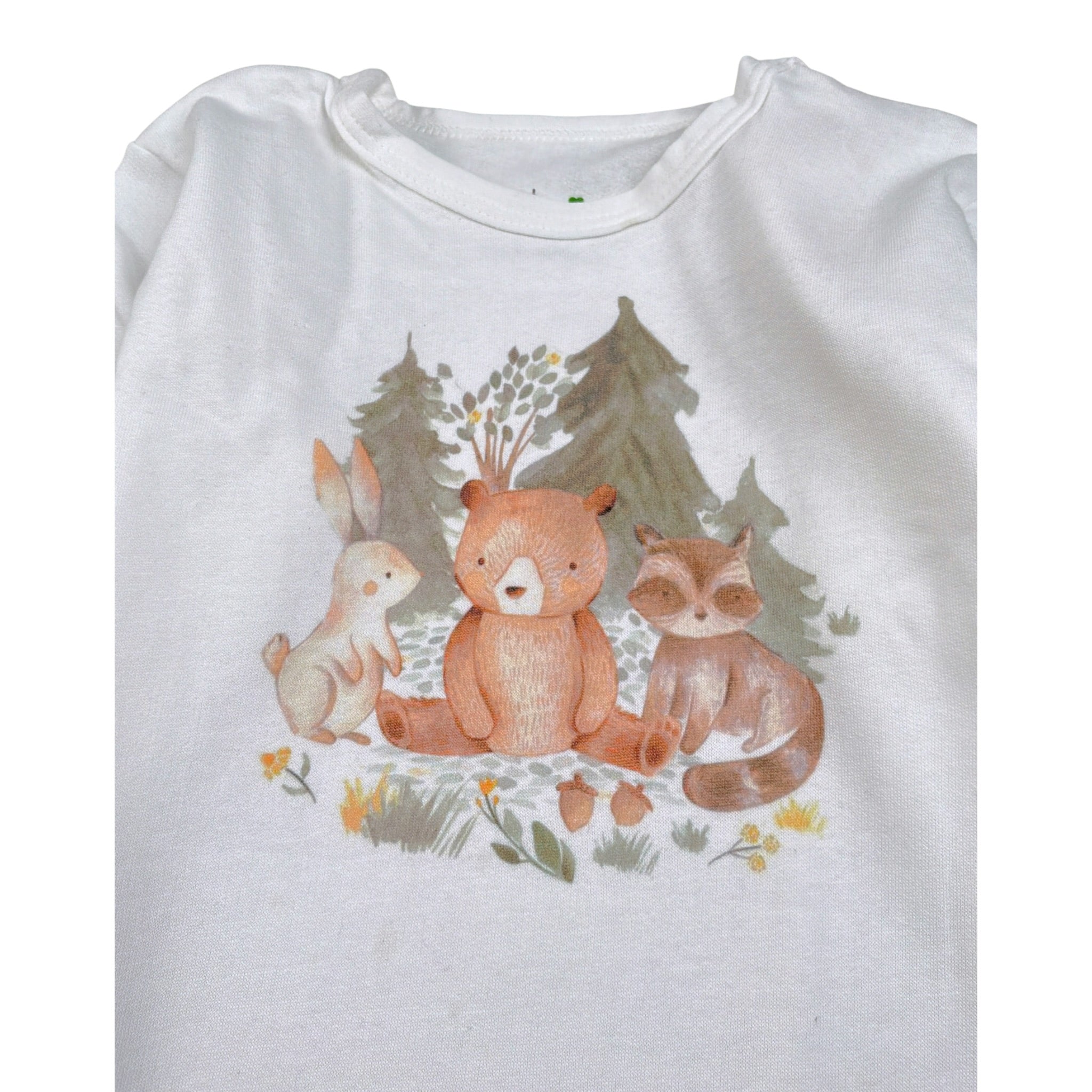 Baby Vip Body tinta unita con Stampa Bianco per Neonato T4212 BIANCO BABY VIP 