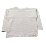 Babyclic Shirt Girocollo tinta unita con Stampa Panna per Neonato L216400007N PANNA BABYCLIC 