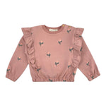 Babyclic Felpa Chiusa Girocollo tinta unita Rosa per Bambina L276303J ROSA BABYCLIC 