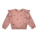 Babyclic Felpa Chiusa Girocollo tinta unita Rosa per Neonata L276303 ROSA BABYCLIC 
