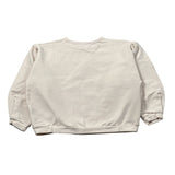 Babyclic Felpa Chiusa Girocollo con Stampa Crema per Bambina L276430006 CREMA BABYCLIC 