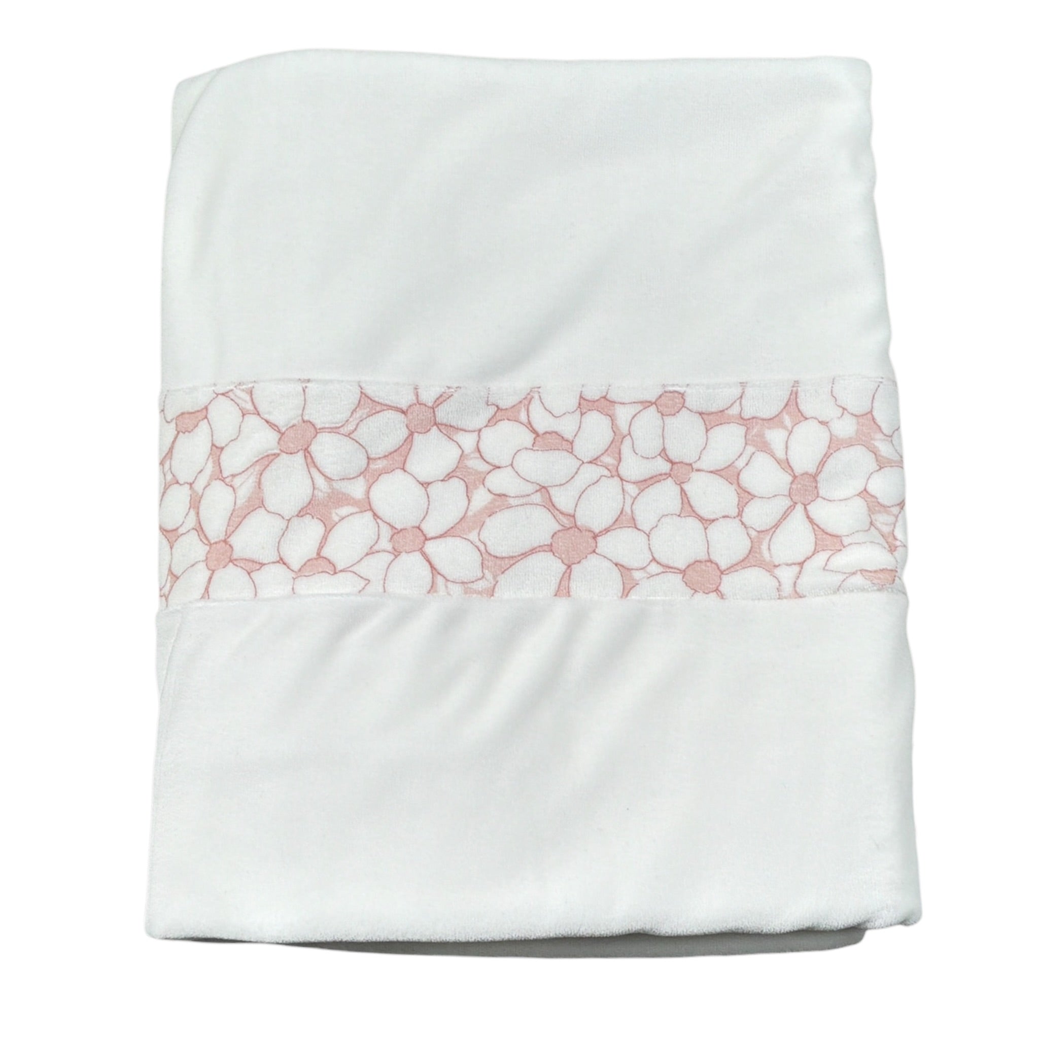 Babyvip Coperta tinta unita con Fantasia Bianco per Neonata 1882 BIANCO BABYVIP 