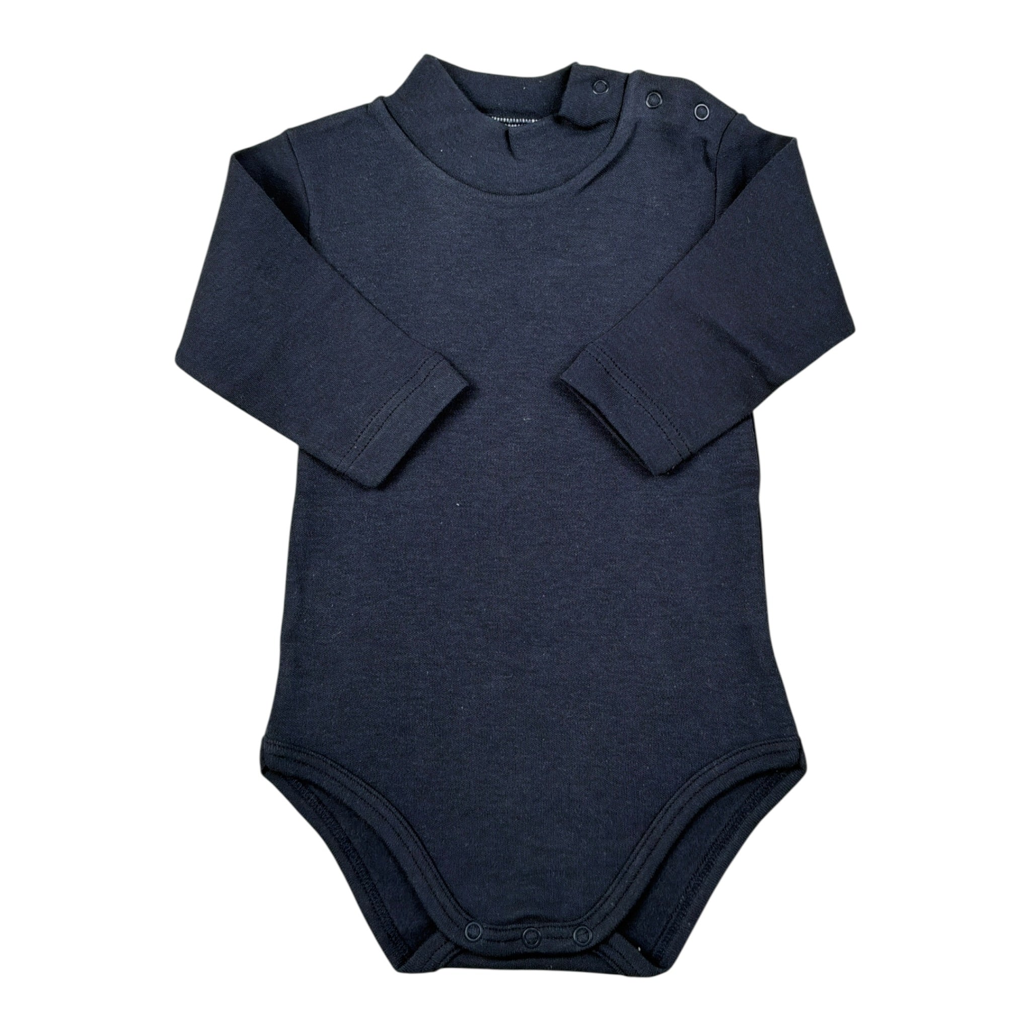 Babyvip Body tinta unita Mezzo Collo Blu per Neonata J1414 BLU BABYVIP 