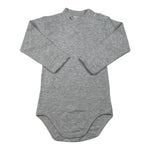 Babyvip Body tinta unita Mezzo Collo Grigio per Bambina J1414J GRIGIO BABYVIP 