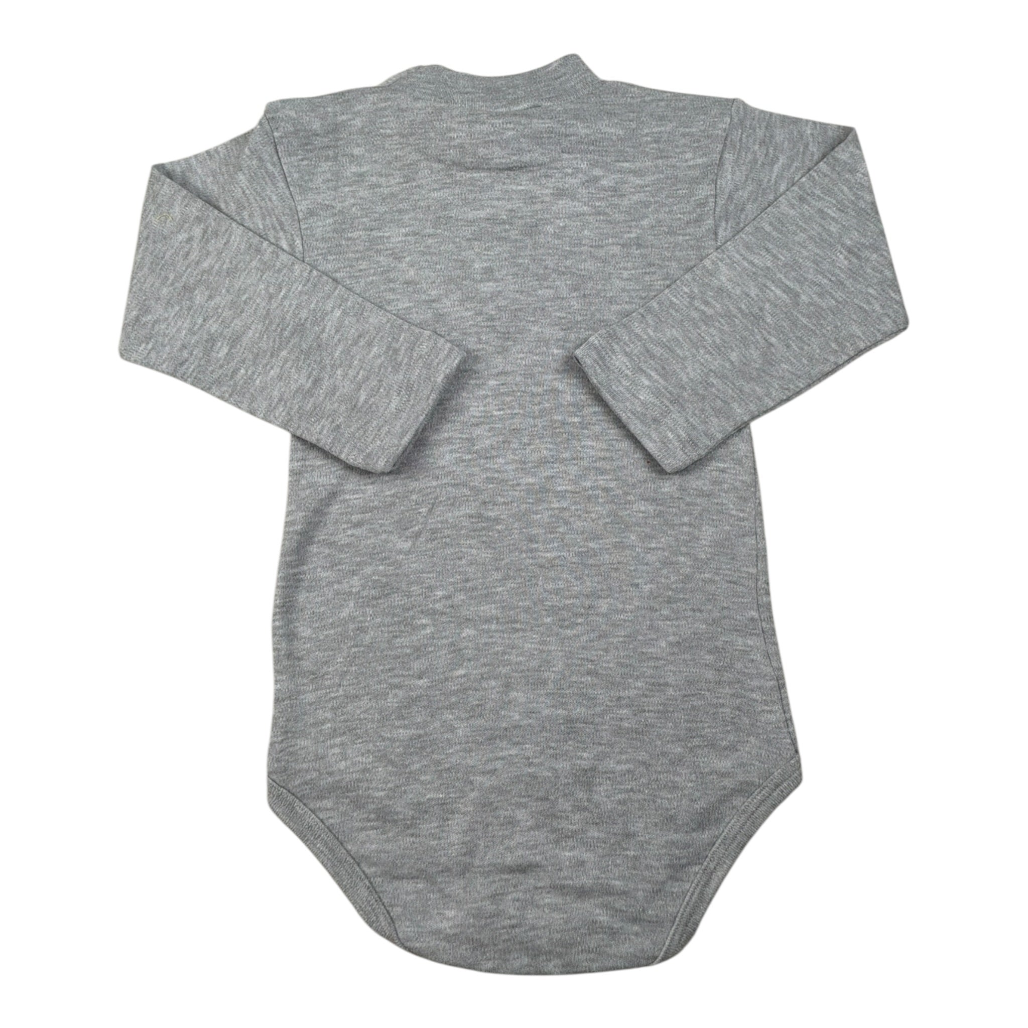 Babyvip Body tinta unita Mezzo Collo Grigio per Bambina J1414J GRIGIO BABYVIP 