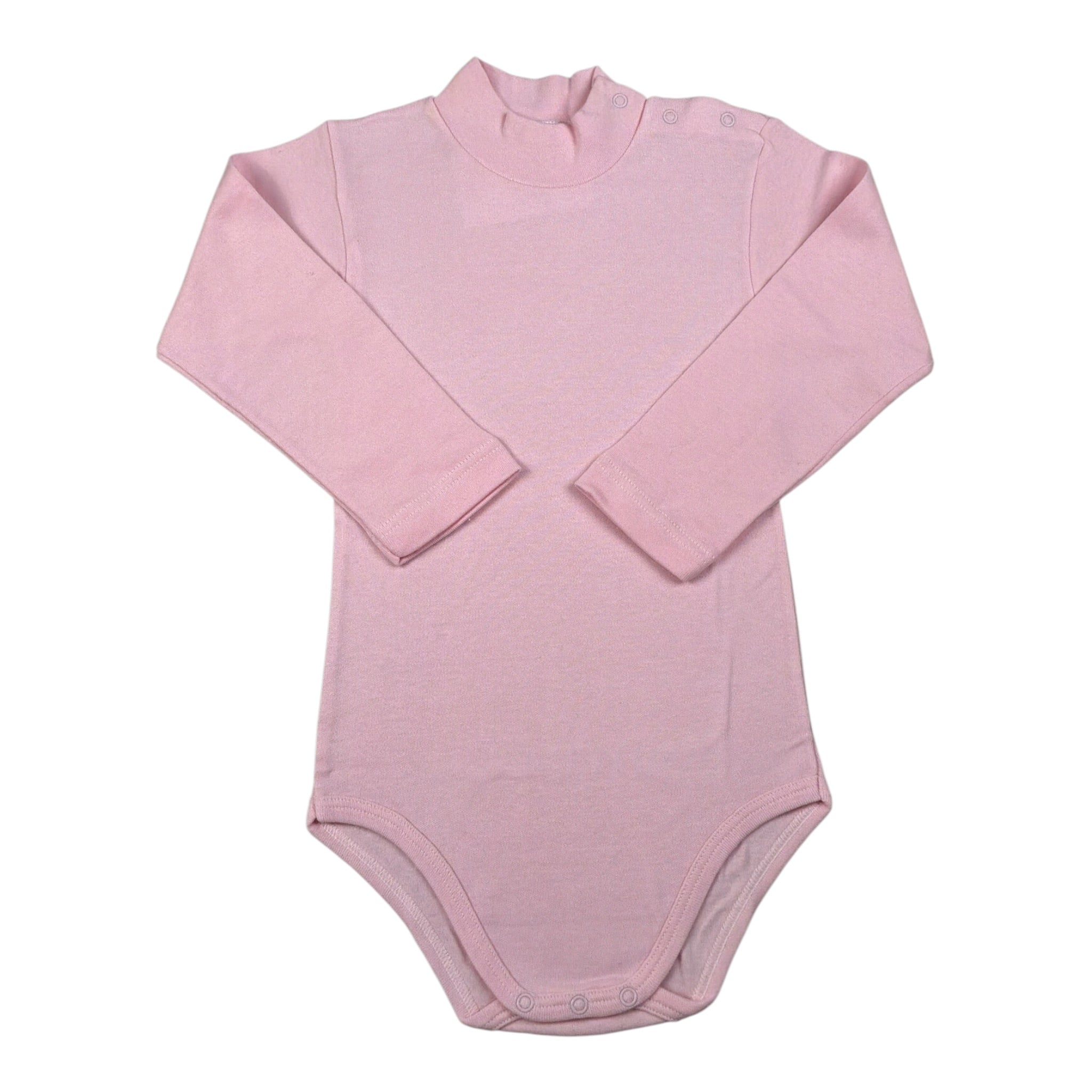 Babyvip Body tinta unita Mezzo Collo Rosa per Neonata J1414 ROSA BABYVIP 