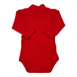 Babyvip Body tinta unita Mezzo Collo Rosso per Neonata J1414 ROSSO BABYVIP 